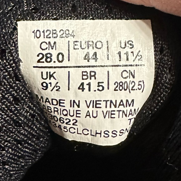 ASICS FujiLite 3 Trail Running Shoes Men’s 11.5 FlyteFoam Black Orange Purple - Picture 2 of 15